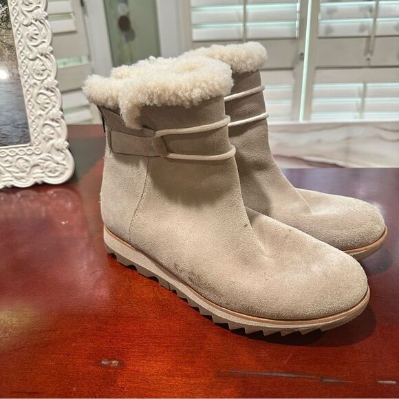 Sorel Tan Harlow Botties Size 7.5 - Picture 1 of 12